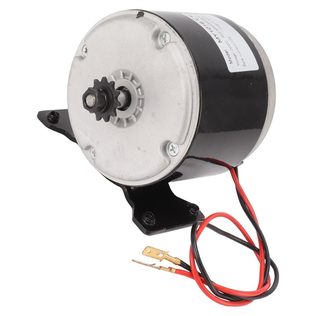 24V 300W Brushed Motor 2650RPM All Copper Coil Aluminum Alloy Brushed DC Motor for Electric Scooter Electric Bike