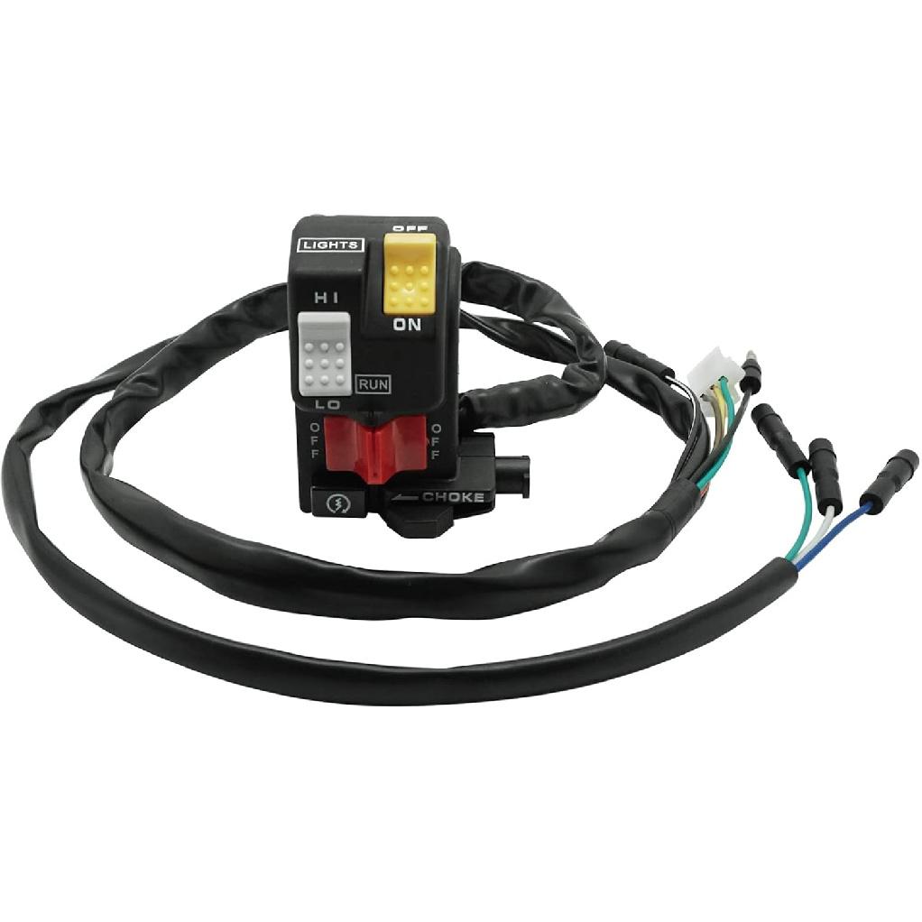 M MATI 35200-HC4-004 Кнопка управления переключателем Старт Стоп Фара для Honda FourTrax 300 TRX300 TRX300FW 1988-1995 35200-HC5-000 35200-HC5-010