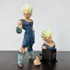 Dragon Ball Z Majin Vegeta Action Figure 28cm 11.02inch Replace Head Battle Damaged Statue Collection Model Toys Gifts For Fans