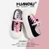 Global platform canvas shoes women's ZHQ-HY2173 new autumn shoes versatile niche casual board shoes popular