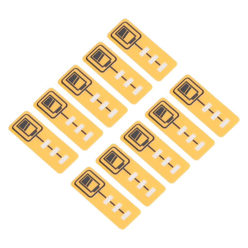 10pcs Pack DCB200 Key Labels Easy To Use Lithium Battery Accessories