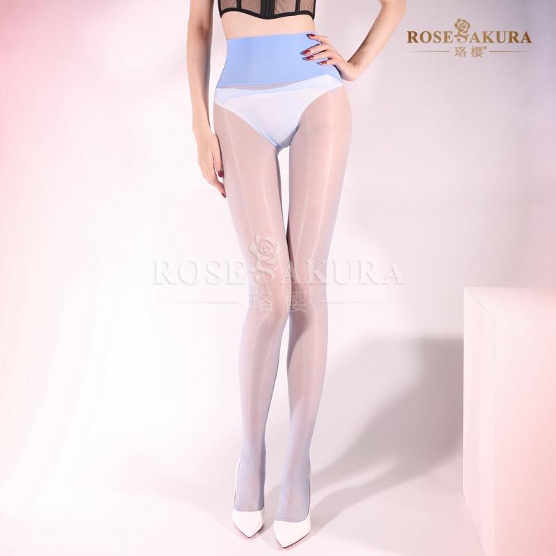 Sexy Aurora Seamless Ultra-Thin Stockings Oil Bright Silky Smooth Pantyhose Toes Transparent Ol Party Dance Ootd Fashion Tights