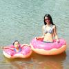 Adult Swim Ring Inflatable Strong Buoyancy Doughnut Shape Water Entertainment Summer Water Park