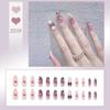 Handmade Press-On Nails – Crushed Diamond Butterfly Glitter Tips Collection