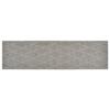VidaXL Tapis de cuisine lavable impression losange 45x150 cm velours 136564