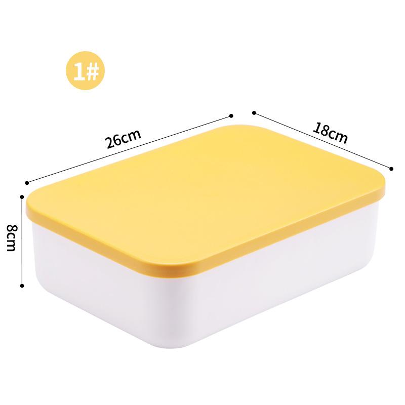 Schreibtisch-Aufbewahrungsbox für Kleinigkeiten mit Deckel, Kleiderschrank, Kleiderschublade, Aufbewahrungskorb aus Kunststoff, Behälter-Organizer für Kosmetika und kleine Dinge
