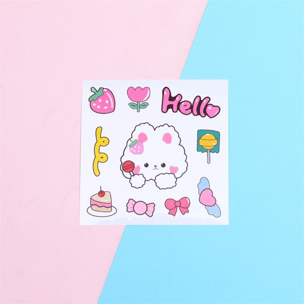 1/10Pcs Colorful PVC Stickers Waterproof Phone Water Bottle Decor For Children Boys Girls