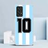 FootBall Number 7 10 30 Soft Cover for Samsung Galaxy A17 A37 A57 A16 A26 A36 A56 A15 A14 A55 Phone Case A13 A53 A25 A35 A24 A34