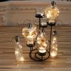 Christmas Tree Ball Luminous Plastic Bulb Shape Light Party Home Decor Wall Hanging Ornament Night Lamp Decoration