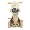 Toddler Tricycle Foldable Electric Plastic Kids Tricycle Interactive Music Light Children Trike Toy for 1 To 4 Years Old