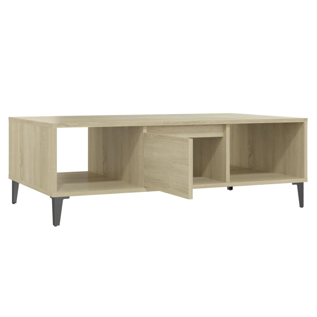  Coffee Table, Sonoma Oak, 103.5x60x35 Cm