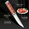 Mongolian Multi-Purpose Meat Knife: Ideal for barbecue, roast lamb, picnics, and household use; crafted from high-quality stainless steel.