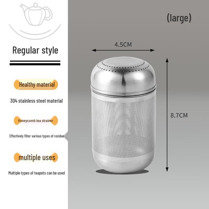 Large 304 Stainless Steel Tea Infuser