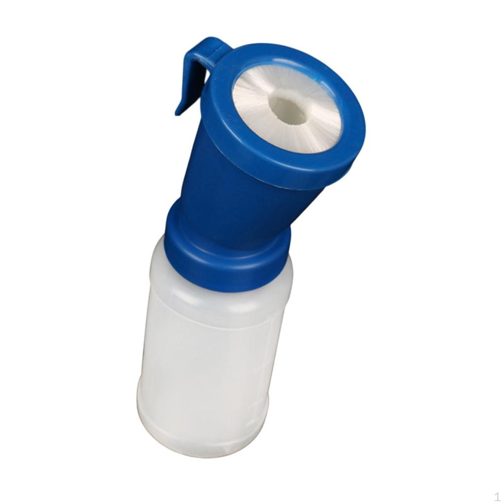 Nádobka na dezinfekci struků hospodářských zvířat, 300 ml Nástroj na čištění struků pro krávu, kozu, ovci