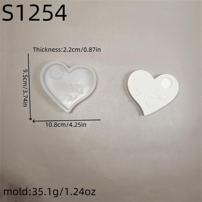 Mehrzweck Stabiles Silikon Mehrfach-Kerzenhalter Form Set Tragbar für Resin Gips Bastelbedarf Sortierte Größen