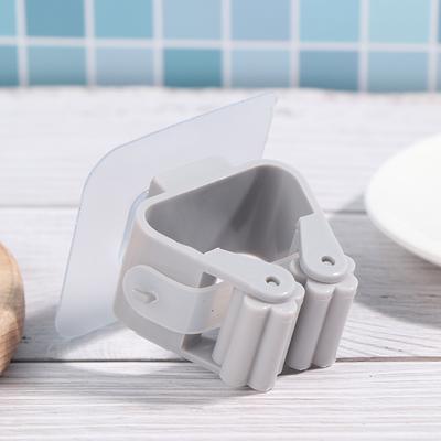 1Pcs Bathroom Household Non-Marking Punch-Free Multi-Function Suction Cup Mop Holder