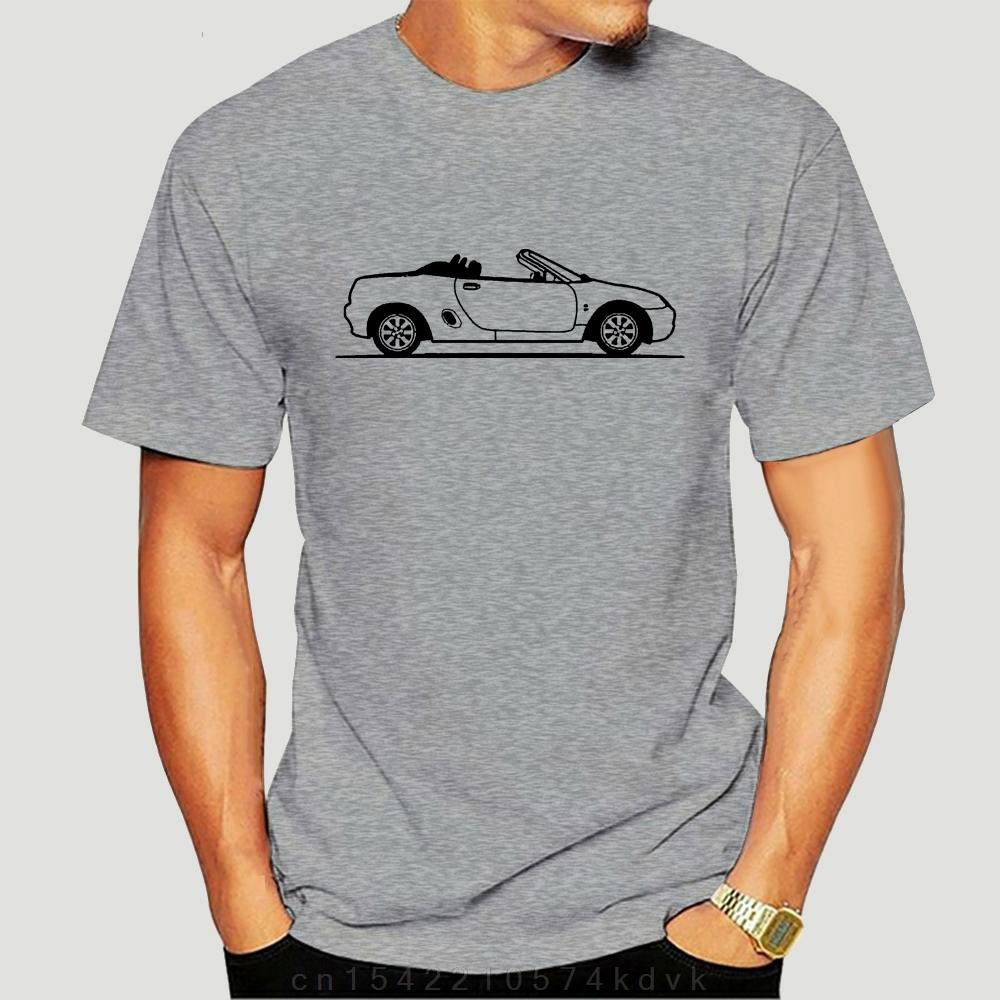 Motorholics Mens Original Sketch MG F T-Shirt S - 5XL-4494D