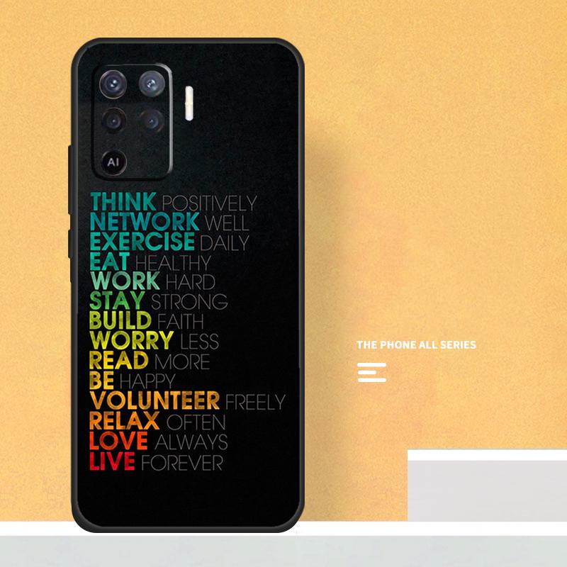 Gym Fitness Bodybuilding Case For Oppo A74 A94 A54 A15 A17 A57 A6 A5 Pro A16 A76 A96 A40 A60 A80 A18 A38 A58 A78 A98