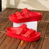 Fashion Women Slippers Shoes Open Toe Platform Sandals Flats Women's Outdoor Plus Size Casual Slides for House Zapatos Mujer
