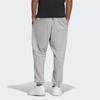 Adidas Loose Elastic Letter Print Cuffed Knit Sweatpants Unisex Bottoms Grey IS5150