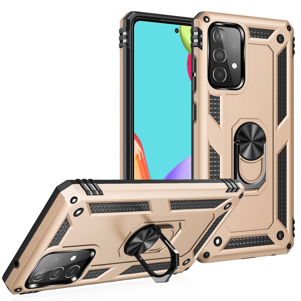 

Stylish Magnetic Armor Phone Case For Samsumg A52/a72 4g/5g European And American Style золотой