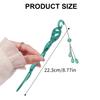 Vintage Chinese Costume Hairpin Women Dangling Fringed Hair Stick Acrylic Hair Pin Hair Styling Accessories Hair Jewelry