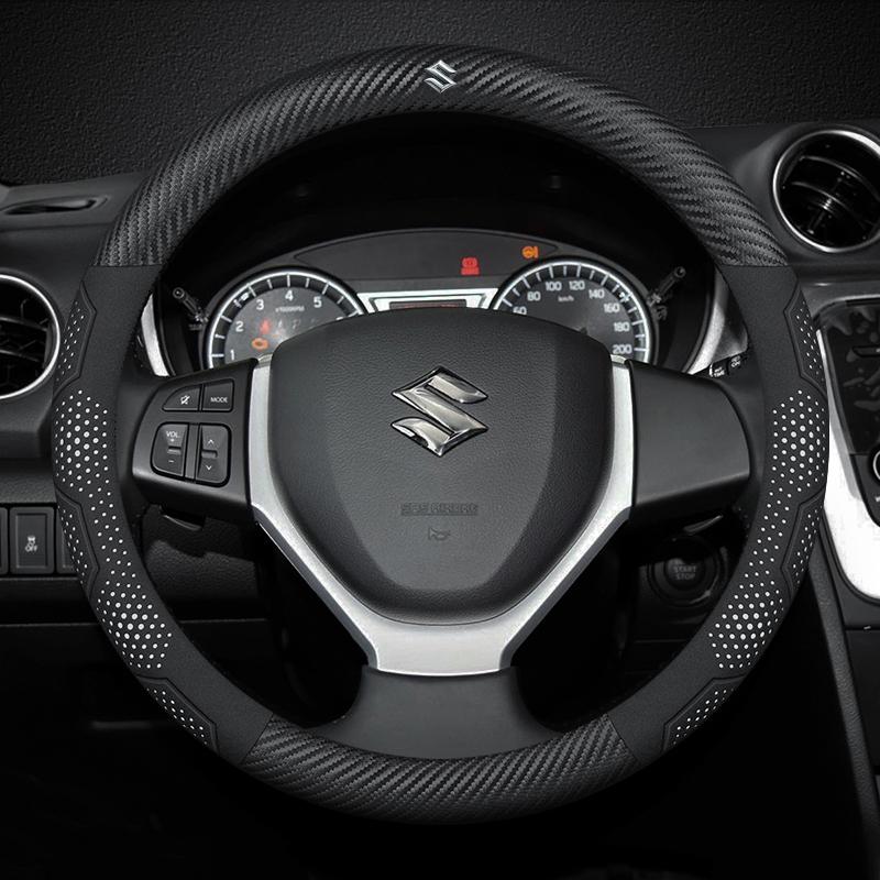 Cat Steering Wheel Cover For Suzuki Ignis Jimny SX4 S-Cross Swift Grand-Vitara Aito Baleno Celerio Ciaz Equator Ertiga Samura