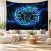 Chelsea FC Wandteppich, Weiches Stoff-Wandbehang, Dekorative Kulisse für Schlafzimmer Heimwandkunst