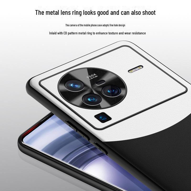 Protective Liquid Leather Case for Vivo X80 Pro Phone, Anti-fall and Anti-fouling Cover. Get Yours Now!