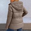 Women's Winter Warm Cotton Jacket Single Breasted Zipper Jacket