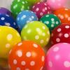 12-Inch Thickened Polka Dot Latex Balloons for Birthday, Party, Wedding, Room Decorations in Candy Colors.