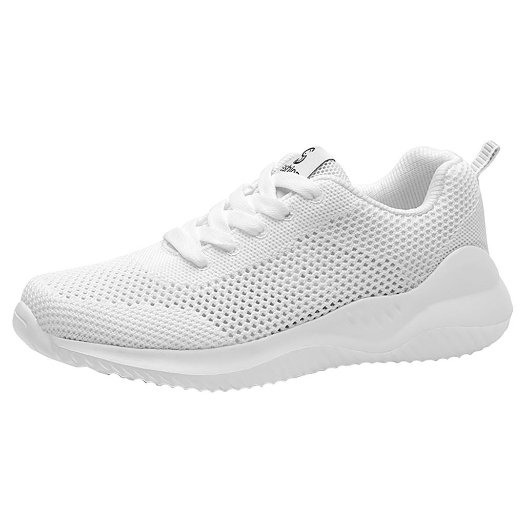 Women's Fly Woven Breathable Running Shoes Outdoor Casual Shoes