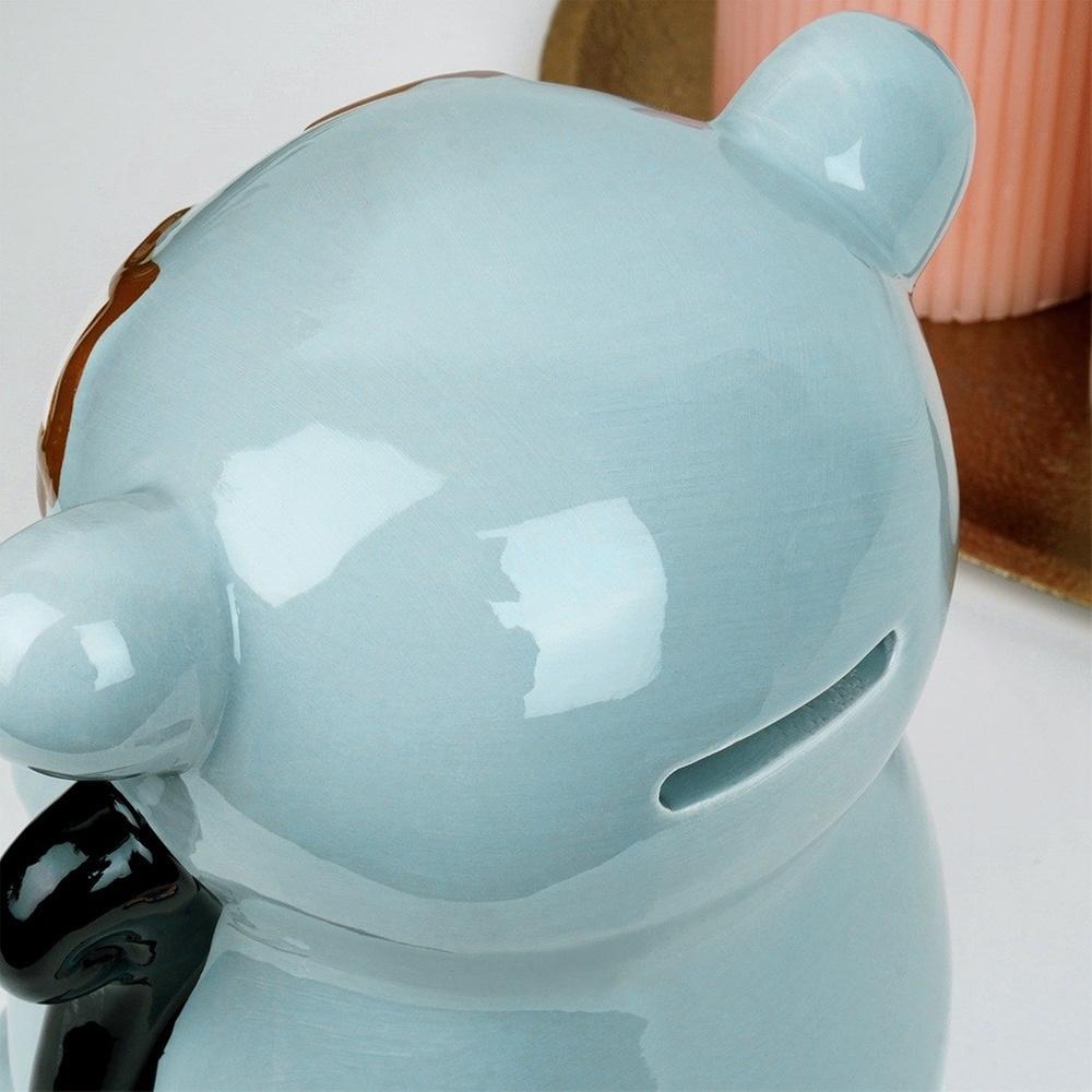 Ceramic Monkey Piggy Bank