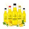 MONOPOL Bottle 500ml with LEMON PRINT, 0.5l Glass Bottles for Vodka