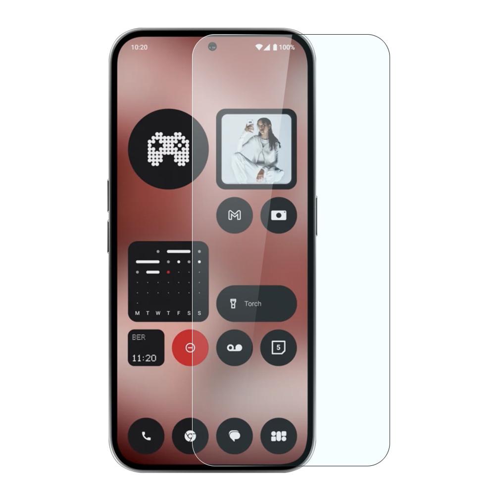 

NORTHJO A+ For Nothing Phone (2a) Plus/Phone (2a) Screen Protector Clarity 2.5D Tempered Glass Film Type A