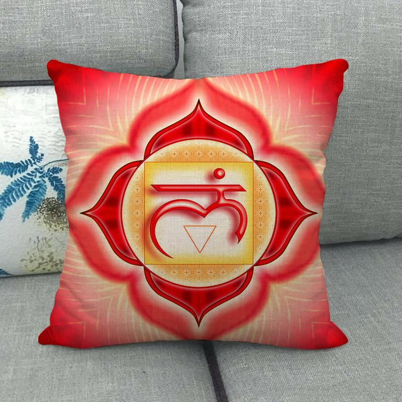 Symmetrical Bohemian Geometric Patterns Digital Printing Short Plush Pillow Covers For Car Sofa Office Cushion Cover Home Goods