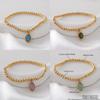 Included Stainless Steel Birthstone Pendant Personal Bracelet For Men And Women