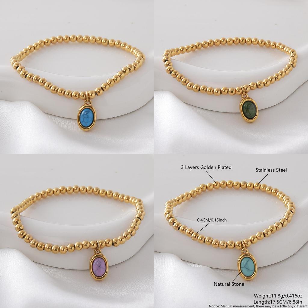 Included Stainless Steel Birthstone Pendant Personal Bracelet For Men And Women