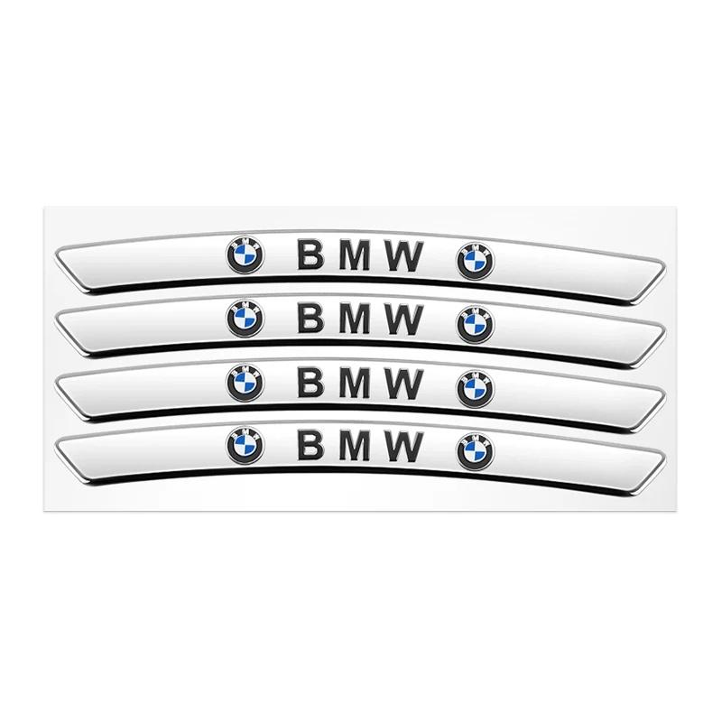 

Car Styling Auto Wheel Hub Badge Tire Rim Stickers Accessories For BMW M3 M5 X3 E93 F10 F20 F30 F40 F15 F25 F26 F31 F49 F86