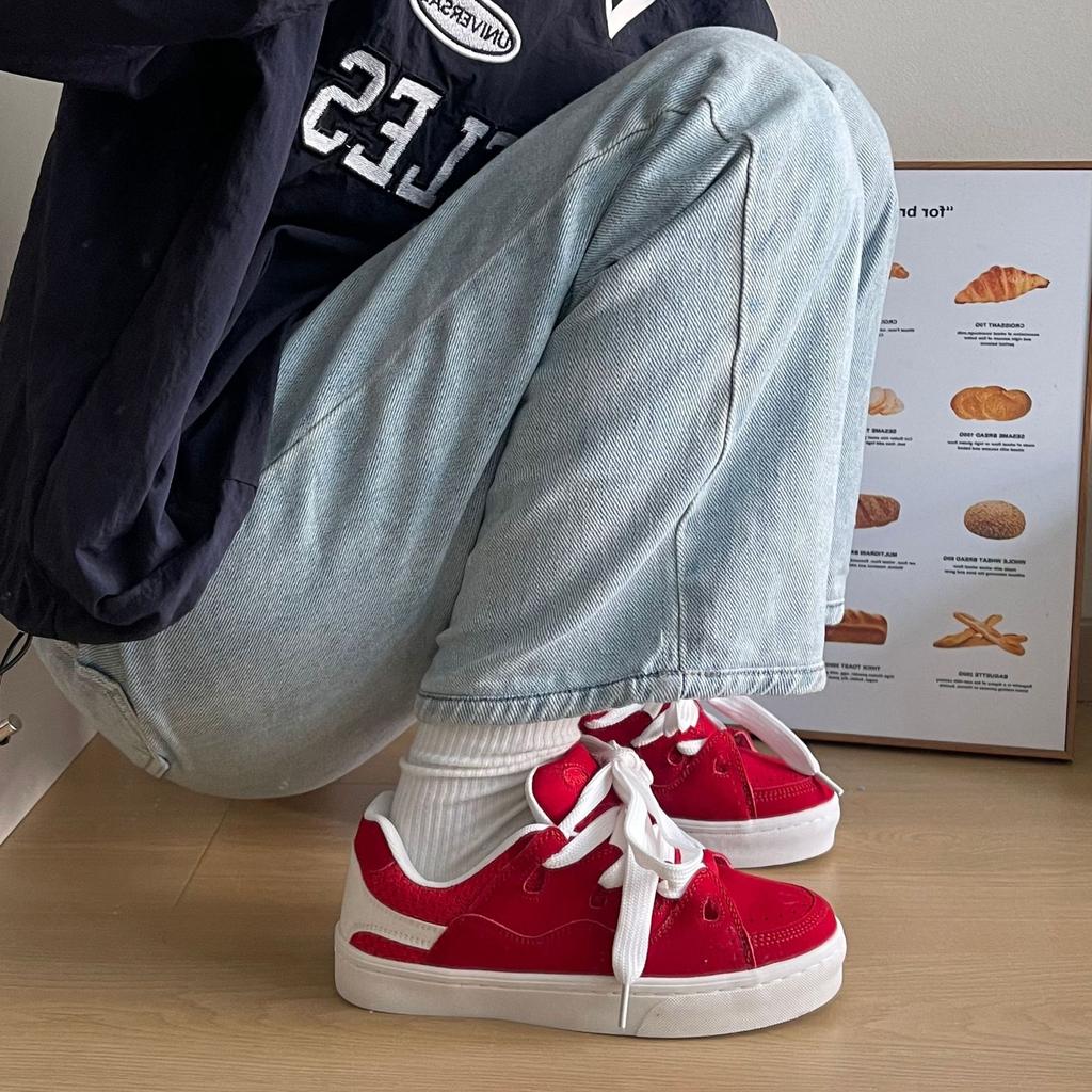 Herbst ins Hong Kong Stil Paar lässige Segeltuchschuhe schick Nische Student atmungsaktive Sneaker