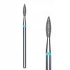 Staleks Nail Drill Bit - Diamond Flame 2.1/8mm (Blue) 1pc