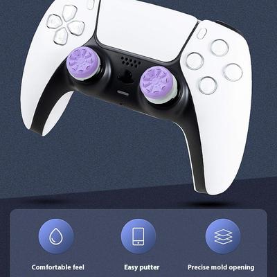 KONTROLFREEK 1 Para dla Sony PlayStation 5/4 Game Controller Nakładki na analogi FPS Rocker Antypoślizgowa Nakładka Ochronna