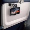 360-Degree Rotatable Airplane Phone Holder Airline Phone Stand Travel Accessories Desktop Cellphone Holder For Camping Workout