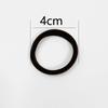 30 Pcs/Lot High Elastic Hair Rubber Bands For Women Black Hair Ties Girls 4cm Hair Rope White Hairbands Ponytail Holder Headband