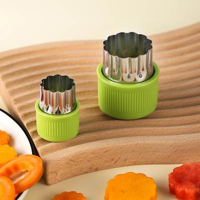 Stainless Steel Silicone Products Butterfly Mold Flower Baby Vegetables Baby Complementary Food Cutting Mold Cookie Baking Tools
