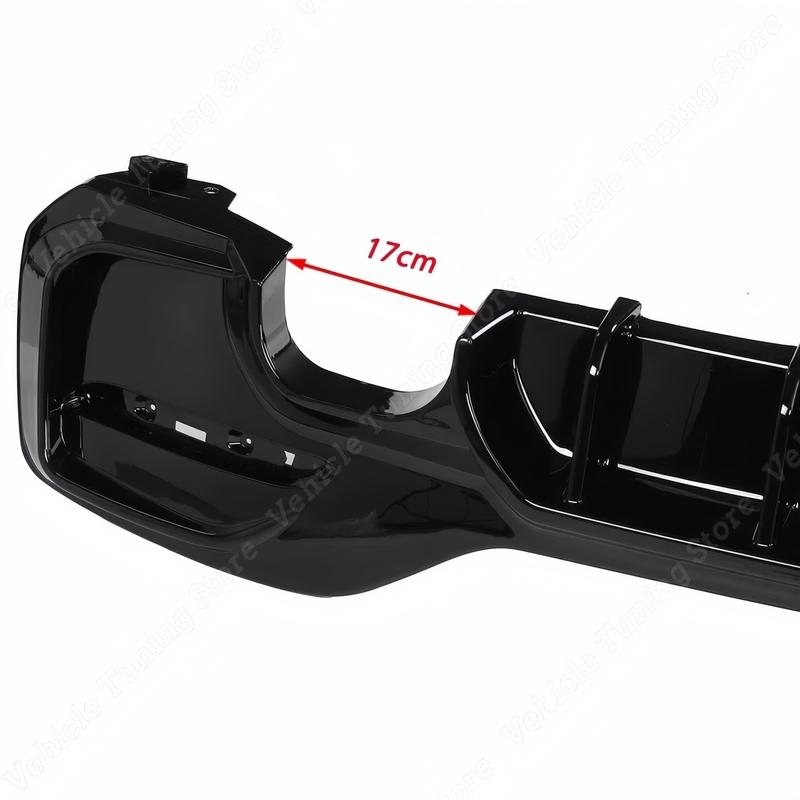 Diffuseurs Splitters Arrière Noir Brillant Style MP Pour BMW Série 1 M Sport F20 F21 M135i M140i 2015-2019 Kits Carrosserie Tuning