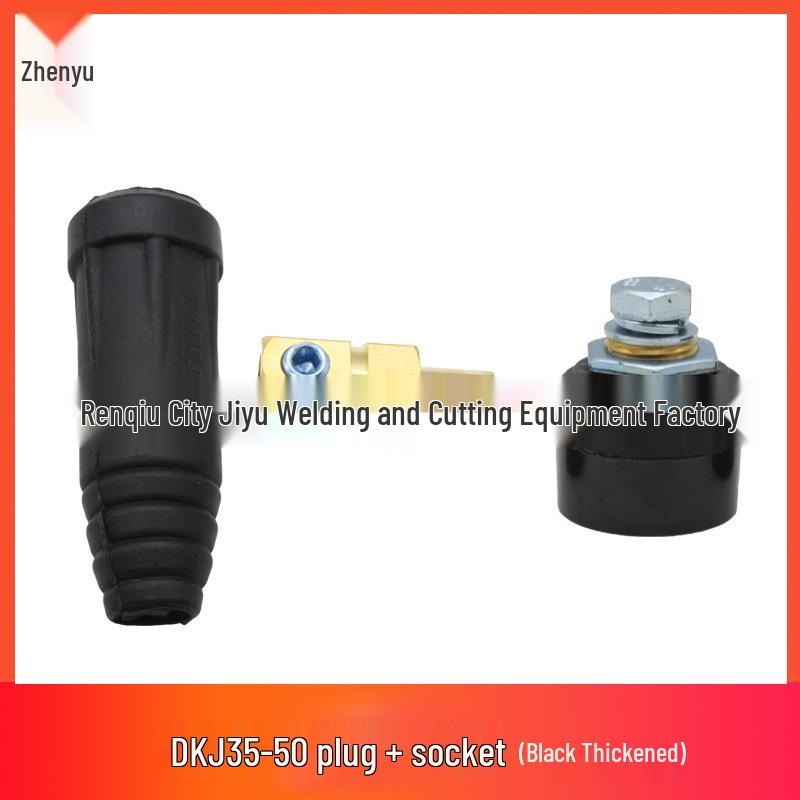 Universal Male and Female Welding Cable Quick Connectors & Plug Socket Set