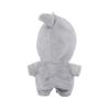 Pureseek Plush Clothes, 10cm Shark Monster Jumpsuit Coverall, Dress-Up Cotton Doll Accessories (Shark) [Parallel Import]