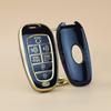 7 Buttons Tpu Car Key Case Cover Shell Fob Holder For Hyundai Solaris Sonata Hybrid Nexo Nx4 New Grand Santa Fe Tucson