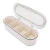Clear Makeup Brush Holder   with   Lid for Dust   Beauty Sponge Storage Makeup Brush Holder